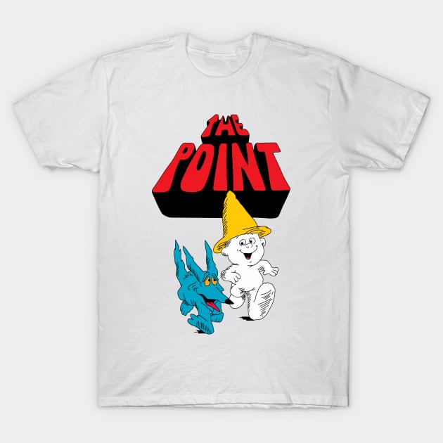 The Point! 1971 Animated Film T-Shirt by GoneawayGames